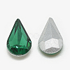 Pointed Back Glass Rhinestone Cabochons RGLA-T082-6x10mm-15-2