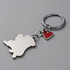 Animal Theme Alloy Keychain KEYC-SZC0007-01C-2