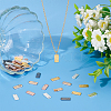 50Pcs 5 Colors Alloy Charms FIND-WR0011-36-5