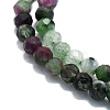 Natural Ruby in Zoisite Beads Strands G-P457-A01-29-2