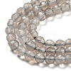 Natural Grey Agate Beads Strands G-Q004-B01-01-4