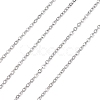 Tarnish Resistant 304 Stainless Steel Cable Chains CHS-Q001-14-1