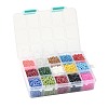 375G 15 Colors Glass Seed Beads SEED-JP0004-04-3mm-6