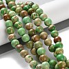Dyed Natural Regalite/Imperial Jasper/Sea Sediment Jasper Beads Strands G-B124-C01-12-2