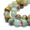 Natural Blue Calcite Beads Strands G-E576-09B-3