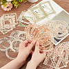 12Sets 6 Styles  Lace Frame Scrapbook Paper Pad DIY-CP0008-90-3