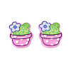 Printed Acrylic Cabochons OACR-N135-45-2