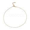10Pcs PVD Vacuum Plating 304 Stainless Steel Serpentine Chain Necklaces Set NJEW-K254-01G-1