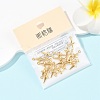 SHEGRACE Brass Star Charms XGR0167G-104G-6