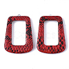 Imitation Leather Pendants WOVE-S118-12-2