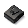Ion Plating(IP) 304 Stainless Steel Square Slide Charms STAS-L132-05W-B-2