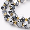Terahertz Stone Beads Strands G-A030-B18-6mm-B-3