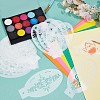 Plastic Face Paint Stencils DIY-WH0304-582D-3