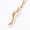 304 Stainless Steel Pendant Necklaces NJEW-P224-11-3