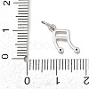 Brass Micro Pave Cubic Zirconia Pendants KK-G544-40P-3