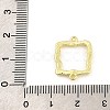Zinc Alloy Links Connector Charms PALLOY-D311-004F-LG-4