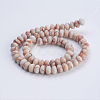 Natural Red Line Jasper Beads Strands G-P354-15-8x5mm-2