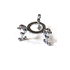 Alloy Crystal Ball Base Display Stand WICR-PW0001-15B-P-1