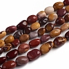 Natural Mookaite Beads Strands G-D0002-D72-1