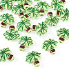 20Pcs Printed Opaque Acrylic Beads OACR-TA0004-73A-2