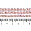 Electroplate Glass Beads Strands X-GLAA-Q105-03B-4