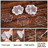 Flower Acrylic Wine Glass Charms Tag AJEW-WH0248-384A-5