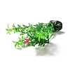 Plastic Artificial Aquatic Plants Decor DJEW-G025-13-3
