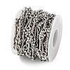 304 Stainless Steel Twist Link Chains CHS-A021-03P-2