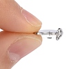 Tarnish Resistant 201 Stainless Steel Stamping Blank Tag Charms STAS-S105-T618-1-6