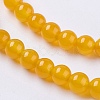 Natural Agate Beads Strands G-G583-6mm-04-3