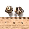 Vintage Style Glazed Ceramic Porcelain Beads PORC-H013-01-17-3