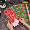12Sheets 2 Colors Waterproof PVC Warning Sign Stickers DIY-OC0014-64-3