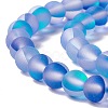 Synthetic Moonstone Beads Strands G-E573-01A-19-4