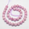 Natural Kunzite Beads Strands G-D856-03-10mm-2