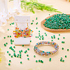 Picasso Baking Paint Glass Seed Beads SEED-TA0001-62G-6