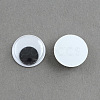 Black & White Wiggle Googly Eyes Cabochons DIY Scrapbooking Crafts Toy Accessories X-KY-S002-24mm-1