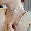6Pcs 2 Styles Natural White Shell Beads BSHE-CJ0001-05-7