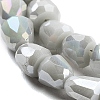 Electroplate Glass Beads Strands EGLA-D030-P4mm-B08-4