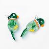 Handmade Lampwork Big Pendants LAMP-R106-M11-B-3