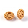Natural Lava Rock European Beads G-I220-H08-2