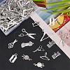 Tibetan Style Alloy Pendants TIBEP-PH0004-59AS-2