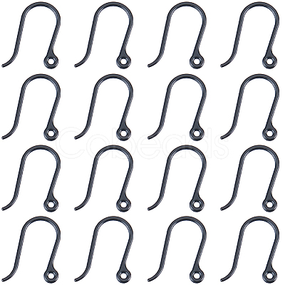 SUNNYCLUE 200Pcs Plastic Earring Hooks KY-SC0001-81A-1