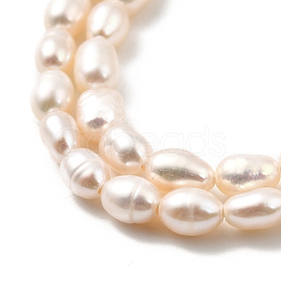 Natural Cultured Freshwater Pearl Beads Strands PEAR-I007-01L-01A-1