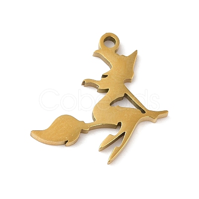 Halloween 201 Stainless Steel Pendants STAS-D053-08G-1