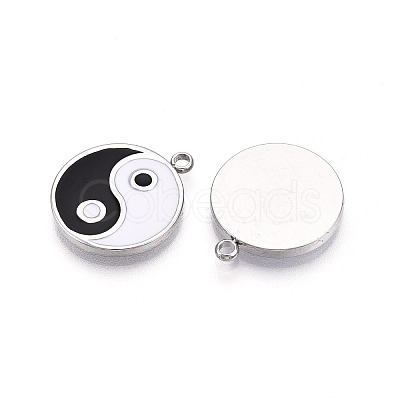 304 Stainless Steel Pendants STAS-N108-15P-1