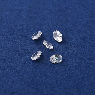 Oval-Shaped Cubic Zirconia Cabochons ZIRC-TAC0004-01A-1