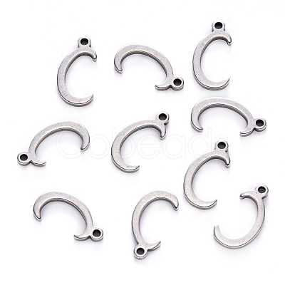 Tarnish Resistant 201 Stainless Steel Charms STAS-R105-C-1