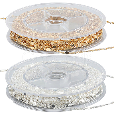 DIY Chain Necklace Jewelry Kits DIY-BBC0002-38-1