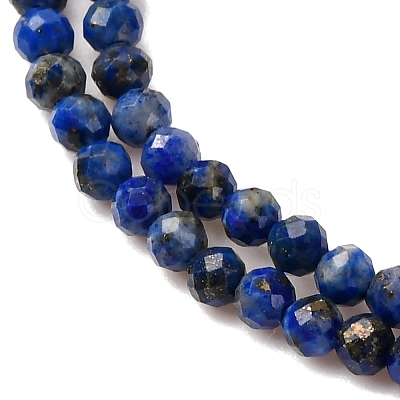 Natural Lapis Lazuli Beads Strands X-G-D165-B-2mm-1