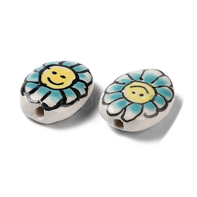 Handmade Porcelain Beads PORC-G011-04E-1